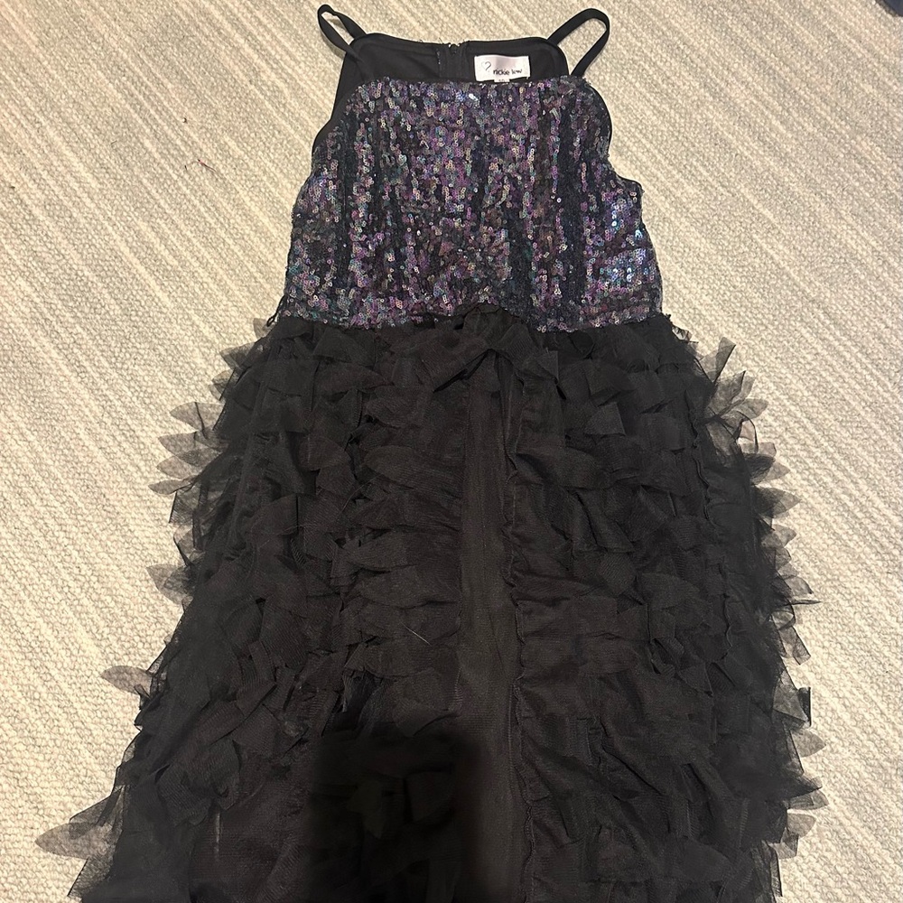 Black Nickie Lew Sequin Dress